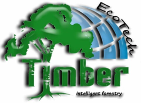 ECOTECH TIMBER INTELLIGENT FORESTRY Logo (USPTO, 06/17/2010)