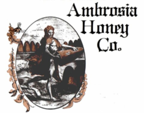 AMBROSIA HONEY CO. Logo (USPTO, 22.09.2010)