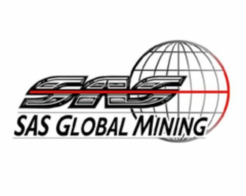 SAS SAS GLOBAL MINING Logo (USPTO, 06/02/2011)