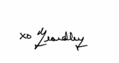 XO YEARDLEY Logo (USPTO, 09/08/2011)