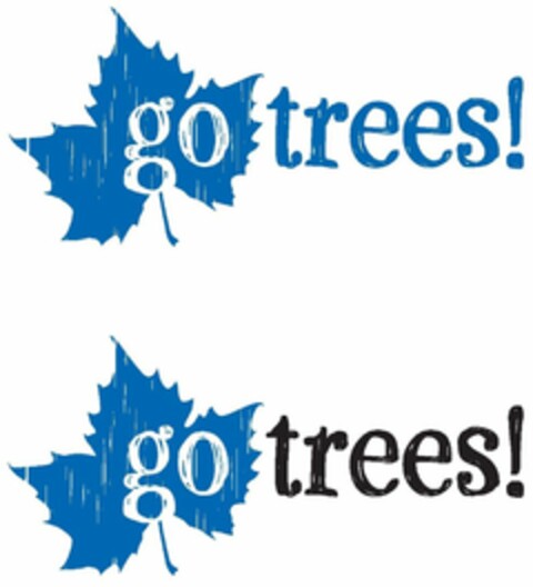 GO TREES! Logo (USPTO, 02.12.2011)