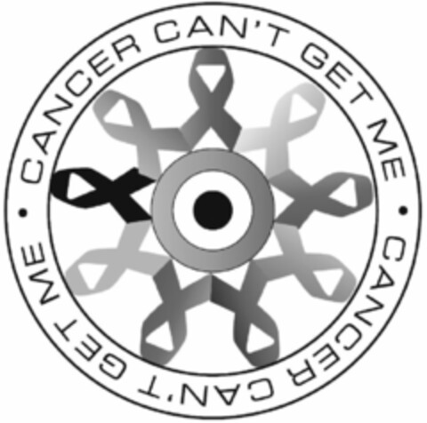 CANCER CAN'T GET ME · CANCER CAN'T GET ME · Logo (USPTO, 07.12.2011)