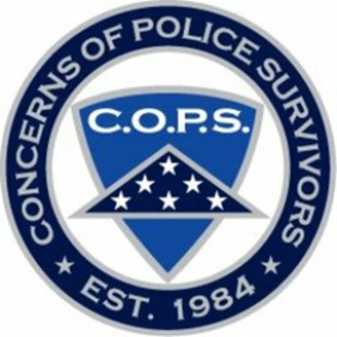 C.O.P.S. CONCERNS OF POLICE SURVIVORS EST. 1984 Logo (USPTO, 13.01.2012)