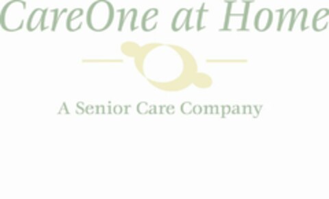 CAREONE AT HOME A SENIOR CARE COMPANY Logo (USPTO, 06.02.2012)