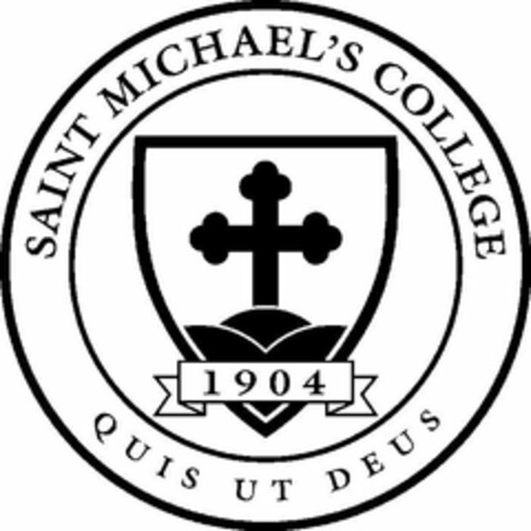 SAINT MICHAEL'S COLLEGE QUIS UT DEUS 1904 Logo (USPTO, 14.03.2012)