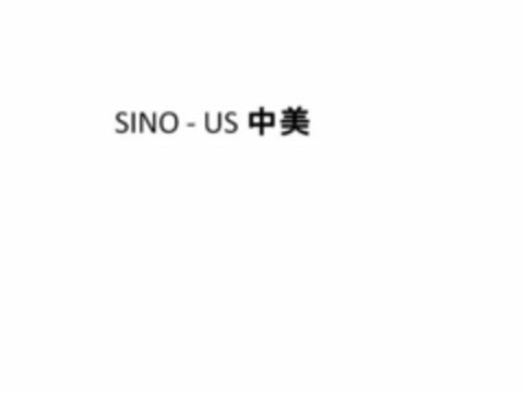 SINO - US Logo (USPTO, 29.03.2012)