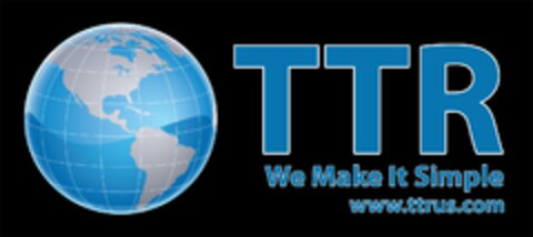 TTR WE MAKE IT SIMPLE WWW.TTRUS.COM Logo (USPTO, 20.09.2012)