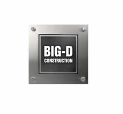 BIG-D CONSTRUCTION Logo (USPTO, 11.10.2012)