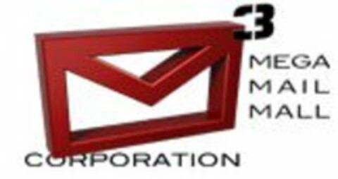 MEGA MAIL MALL CORPORATION 3 Logo (USPTO, 12.08.2013)