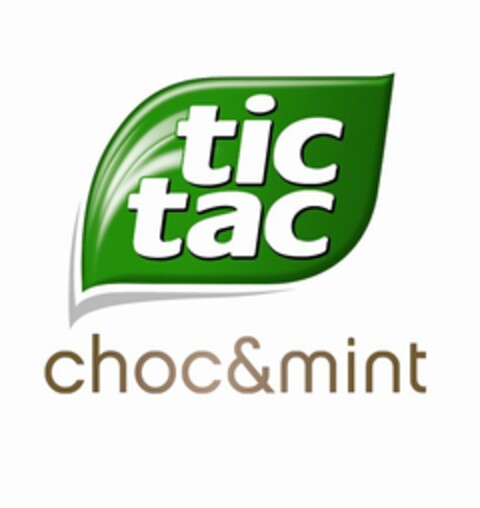 TIC TAC CHOC&MINT Logo (USPTO, 11/04/2013)