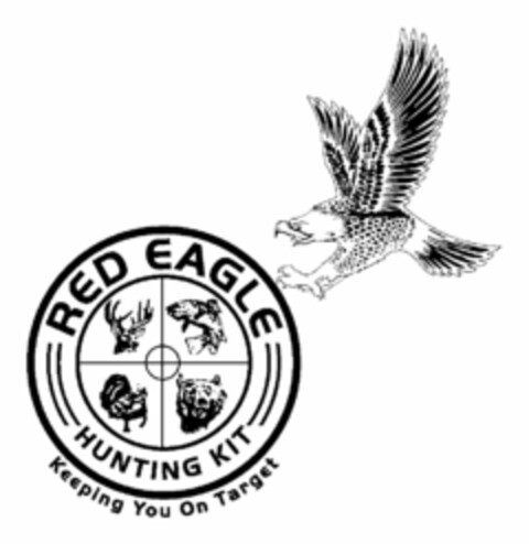 RED EAGLE HUNTING KIT KEEPING YOU ON TARGET Logo (USPTO, 02/14/2014)