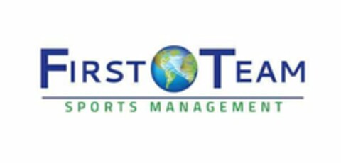 FIRST TEAM SPORTS MANAGEMENT Logo (USPTO, 22.09.2015)