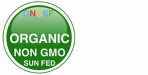 ONGSF ORGANIC NON GMO SUN FED Logo (USPTO, 31.05.2016)