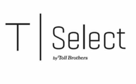 T SELECT BY TOLL BROTHERS Logo (USPTO, 09/07/2016)