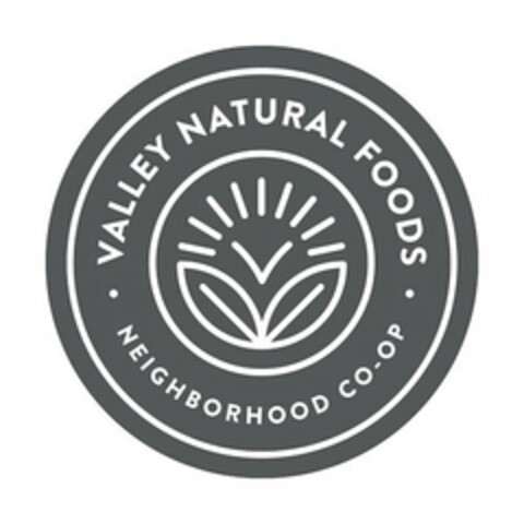 V VALLEY NATURAL FOODS · NEIGHBORHOOD CO-OP · Logo (USPTO, 22.12.2016)