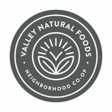 V VALLEY NATURAL FOODS · NEIGHBORHOOD CO-OP · Logo (USPTO, 12/22/2016)