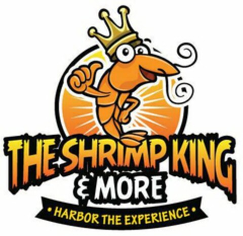THE SHRIMP KING AND MORE HARBOR THE EXPERIENCE Logo (USPTO, 01/03/2017)