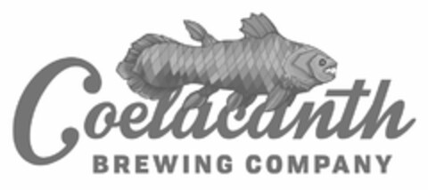 COELACANTH BREWING COMPANY Logo (USPTO, 01/24/2017)