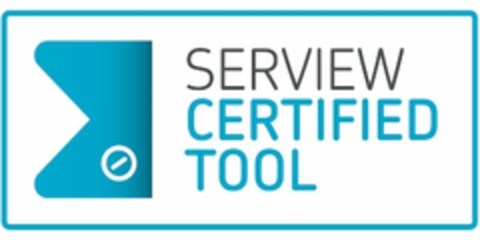 SERVIEW CERTIFIED TOOL Logo (USPTO, 24.02.2017)