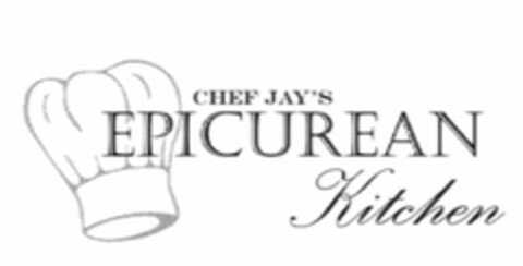 CHEF JAY'S EPICUREAN KITCHEN Logo (USPTO, 23.03.2017)