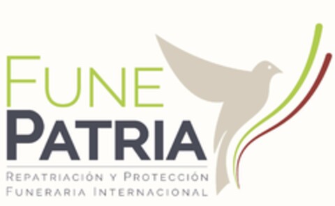 FUNE PATRIA REPATRIACIÓN Y PROTECCIÓN FUNERARIA INTERNACIONAL Logo (USPTO, 24.03.2017)