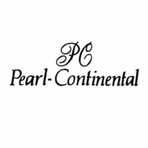 PC PEARL-CONTINENTAL Logo (USPTO, 06/21/2017)