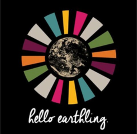 HELLO EARTHLING Logo (USPTO, 21.07.2017)