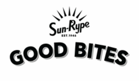 SUN-RYPE EST. 1946 GOOD BITES Logo (USPTO, 26.09.2017)