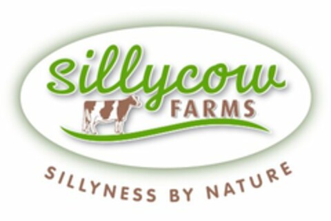 SILLYCOW FARMS SILLYNESS BY NATURE Logo (USPTO, 10/06/2017)