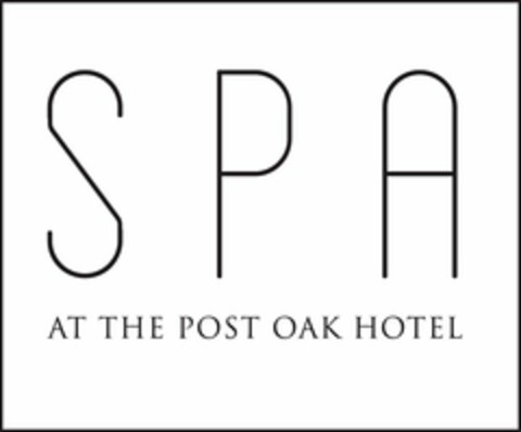 SPA AT THE POST OAK HOTEL Logo (USPTO, 20.10.2017)