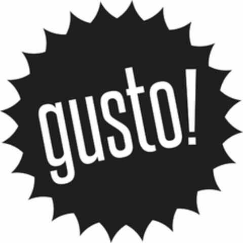 GUSTO ! Logo (USPTO, 01.11.2017)