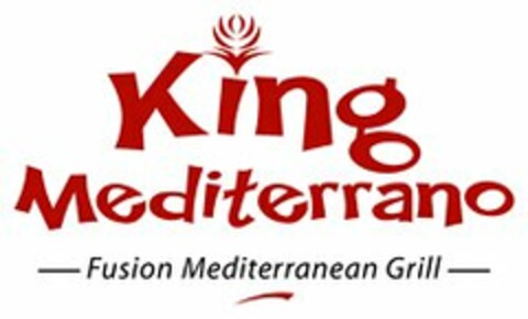 KING MEDITERRANO-FUSION MEDITERRANEAN GRILL- Logo (USPTO, 19.11.2017)