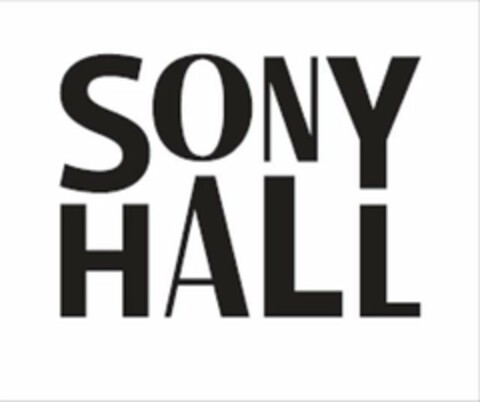 SONY HALL Logo (USPTO, 28.02.2018)