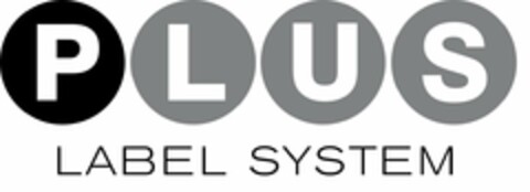 PLUS LABEL SYSTEM Logo (USPTO, 03/12/2018)