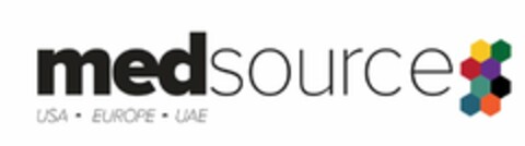 MEDSOURCE USA · EUROPE · UAE Logo (USPTO, 08.08.2018)