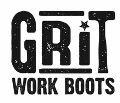 GRIT WORK BOOTS Logo (USPTO, 26.08.2019)