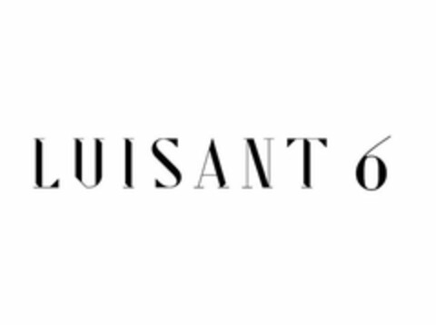 LUISANT 6 Logo (USPTO, 01/14/2020)