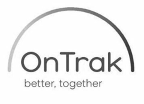 ONTRAK BETTER, TOGETHER Logo (USPTO, 06.04.2020)