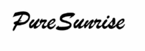 PURESUNRISE Logo (USPTO, 06/10/2020)