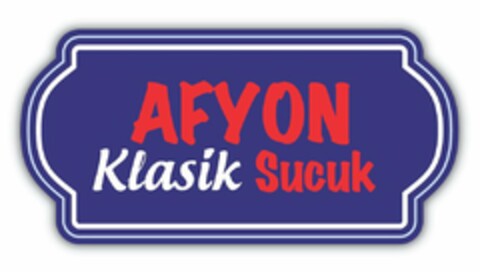 AFYON KLASIK SUCUK Logo (USPTO, 22.06.2020)