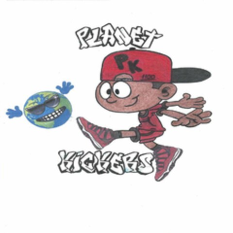 PLANET KICKERS PK 1100 Logo (USPTO, 30.06.2020)