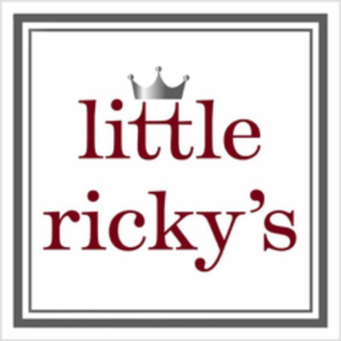 LITTLE RICKY'S Logo (USPTO, 18.07.2020)