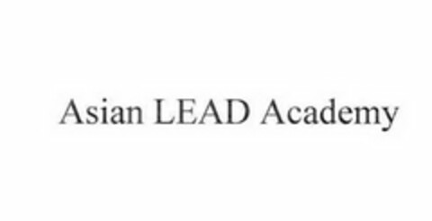 ASIAN LEAD ACADEMY Logo (USPTO, 05/28/2009)