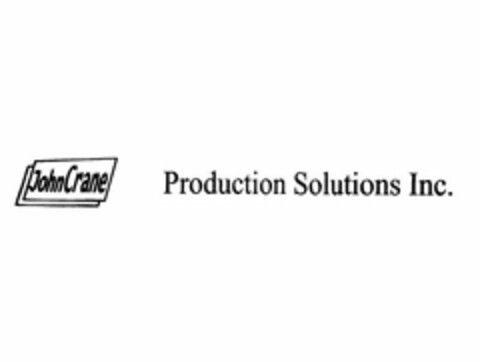 JOHNCRANE PRODUCTION SOLUTIONS INC. Logo (USPTO, 19.08.2009)