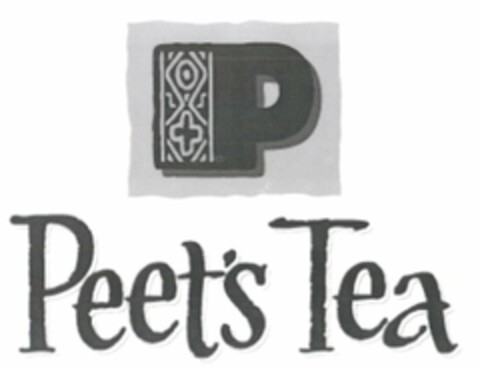 P PEET'S TEA Logo (USPTO, 11.09.2009)