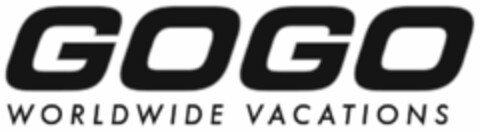 GOGO WORLDWIDE VACATIONS Logo (USPTO, 09/18/2009)