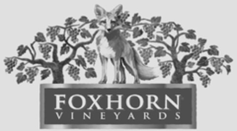 FOXHORN VINEYARDS Logo (USPTO, 21.10.2009)