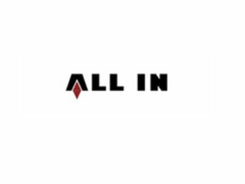 ALL IN Logo (USPTO, 12/04/2009)