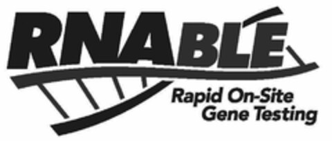 RNABLE RAPID ON-SITE GENE TESTING Logo (USPTO, 31.12.2009)