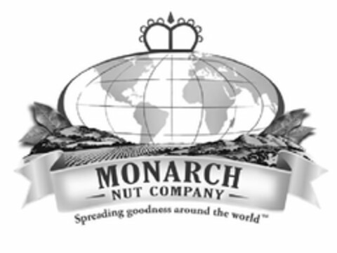 MONARCH NUT COMPANY SPREADING GOODNESS AROUND THE WORLD Logo (USPTO, 02/09/2010)